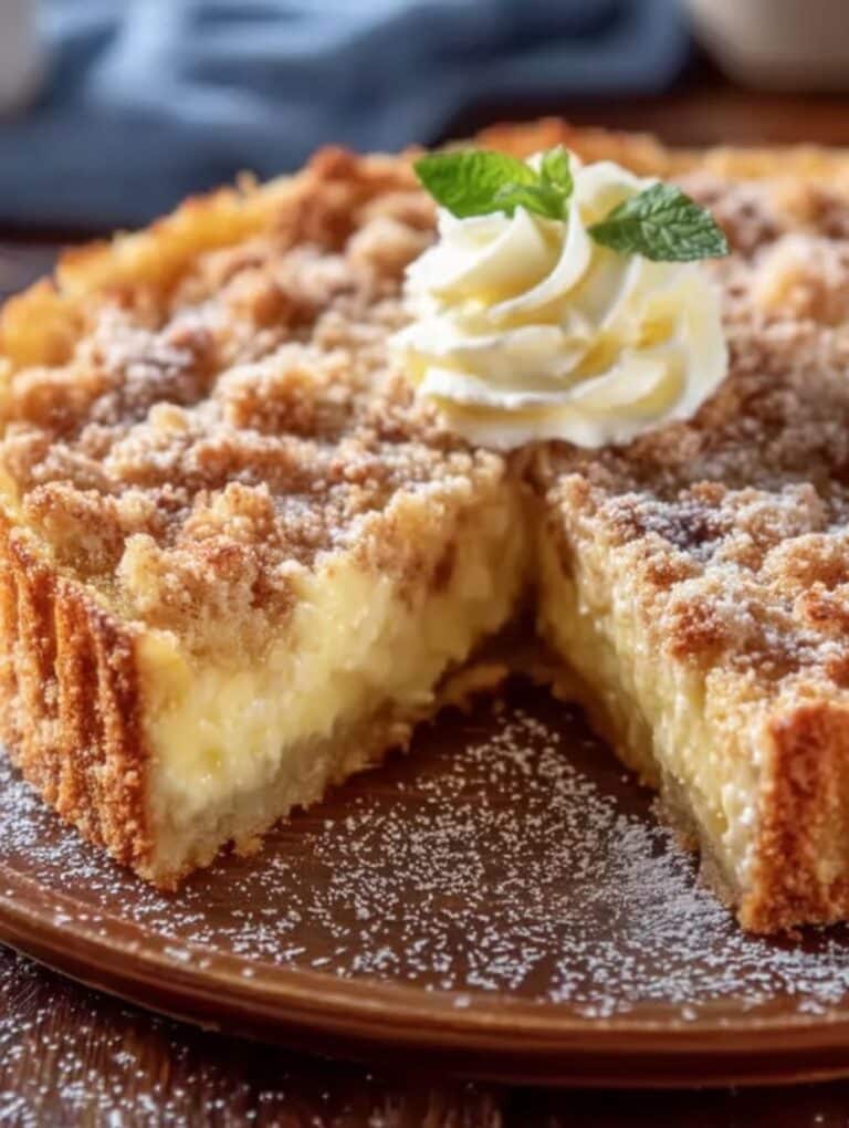 Schneller Pudding-Streuselkuchen: Einfach, cremig & in Rekordzeit!