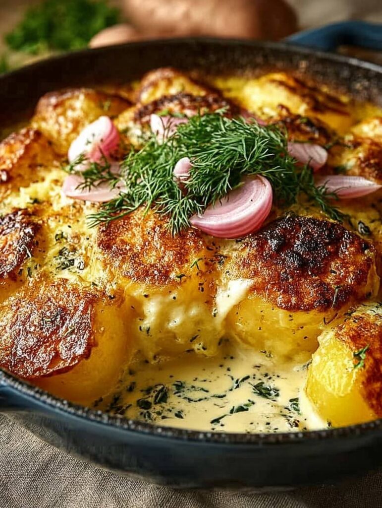 Schwedische Kartoffelgratins: Einfach, Cremig & Knusprig – Das Perfekte Rezept