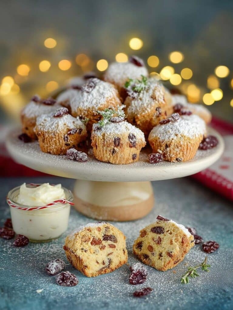 Blitzschnelles Stollenkonfekt mit Quark: Weihnachtsduft in unter 60 Minuten