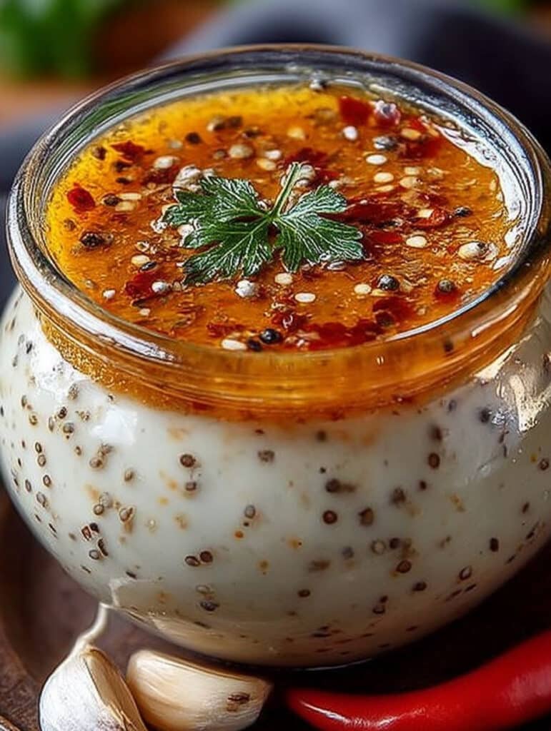 Hausgemachte scharfe Knoblauchsauce: Schnell, einfach & intensiv würzig