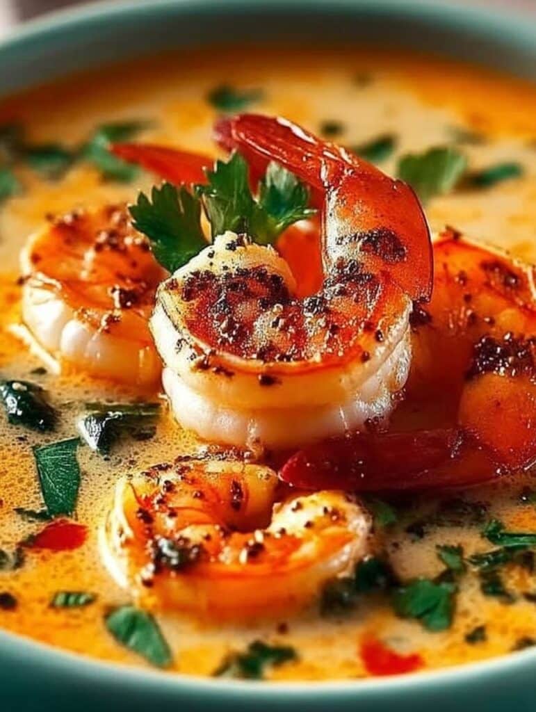 Scharfe Kokosnuss-Garnelen-Suppe: Schnelles, exotisches Rezept für Genießer