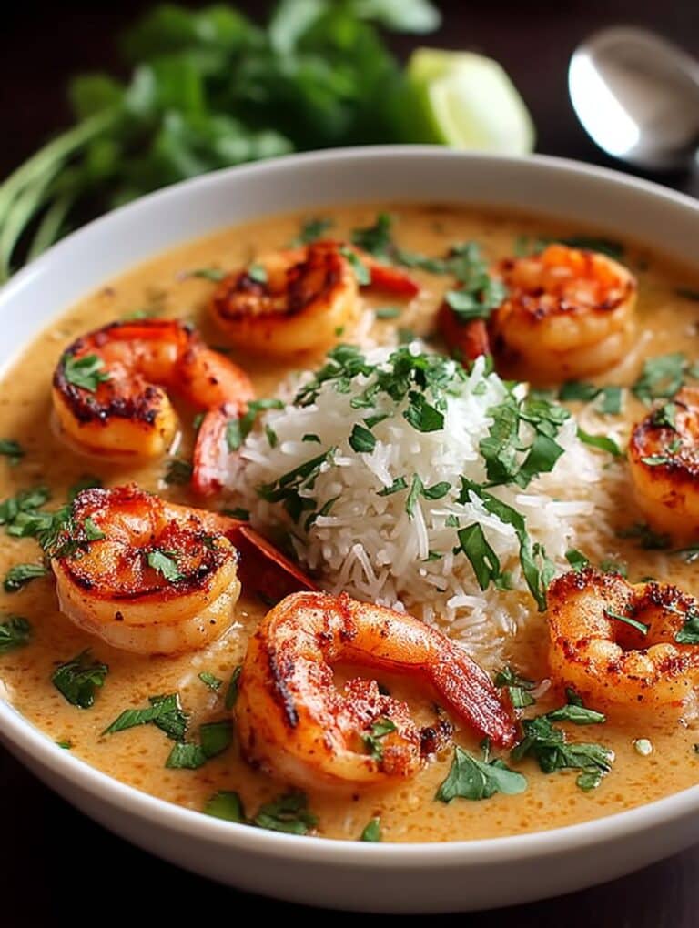 Kokos Shrimps Suppe: Cremig, Exotisch & Schnell – Dein Südostasien-Genuss für Zuhause