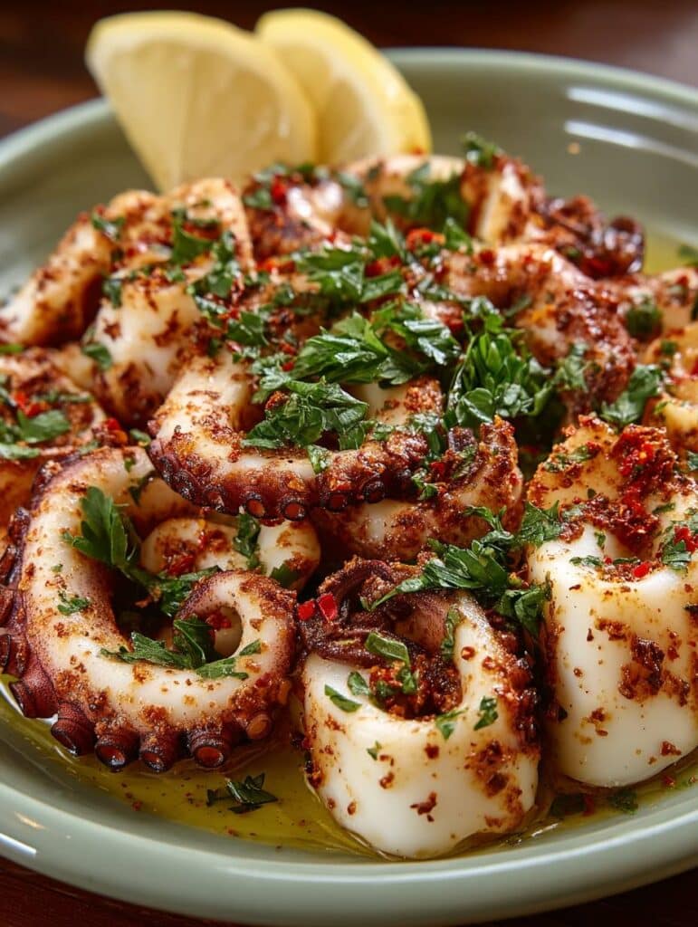 Gegrillter Knoblauch-Tintenfisch: So holst du dir Urlaubsfeeling in die Küche