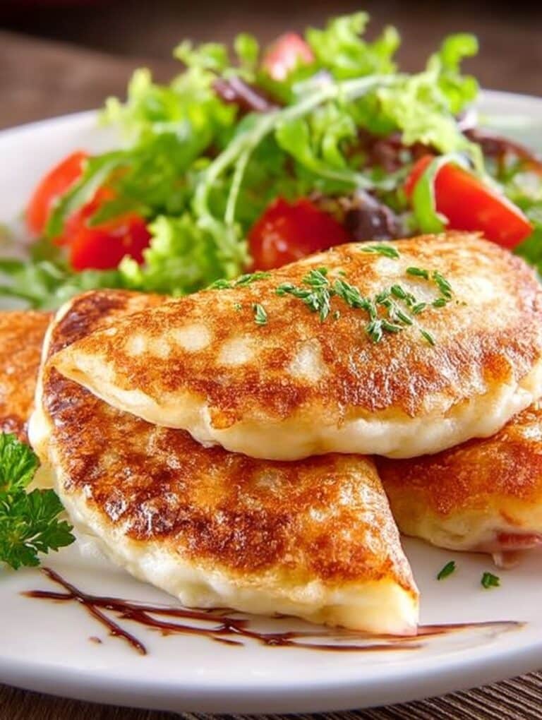 Low Carb Schinken-Mozzarella-Pancakes: Dein schnelles & gesundes Rezept für Frühstück & Abendessen