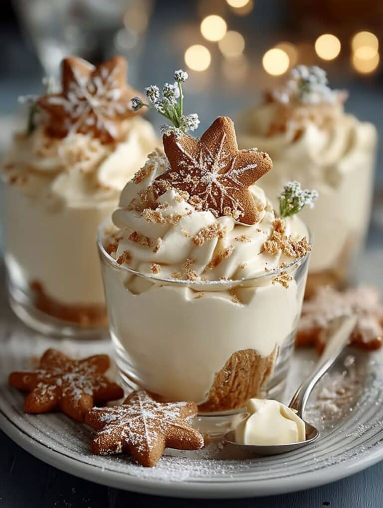 Weiße Lebkuchen-Mousse: Einfach & Schnell | Rezept mit Weißer Schokolade