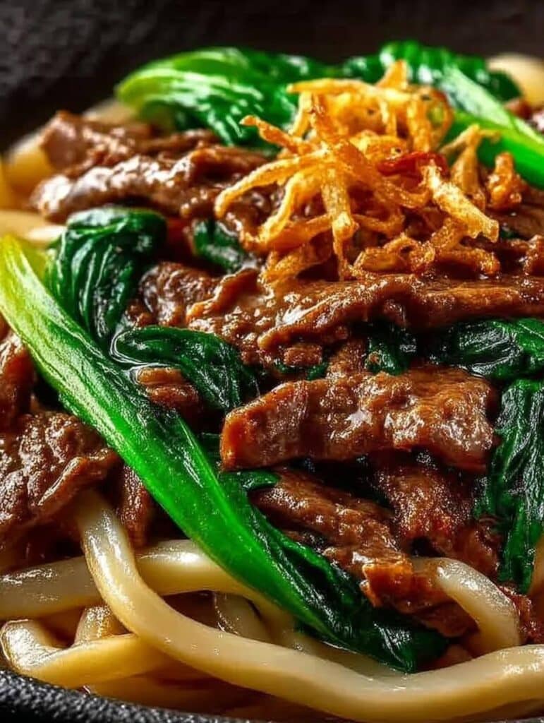 Schnelle Udon-Nudeln mit Rindfleisch & Pak Choi: Dein neues Lieblings-Blitzrezept