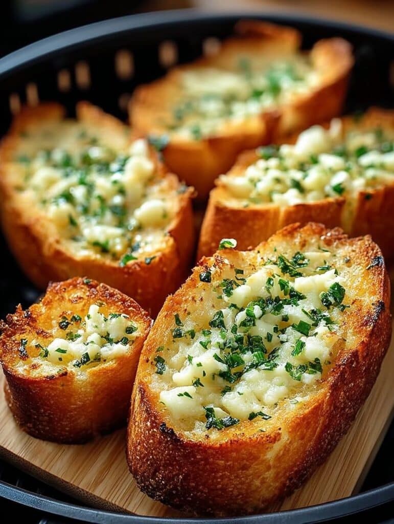 Airfryer Knoblauchbrot: Blitzschnelles, knuspriges Rezept mit intensivem Aroma