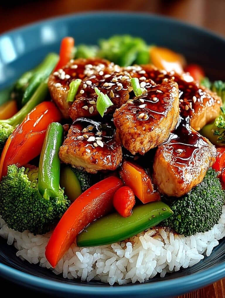 Teriyaki-Hähnchen mit Gemüse: Einfaches & Schnelles Rezept für eine Geschmacksexplosion