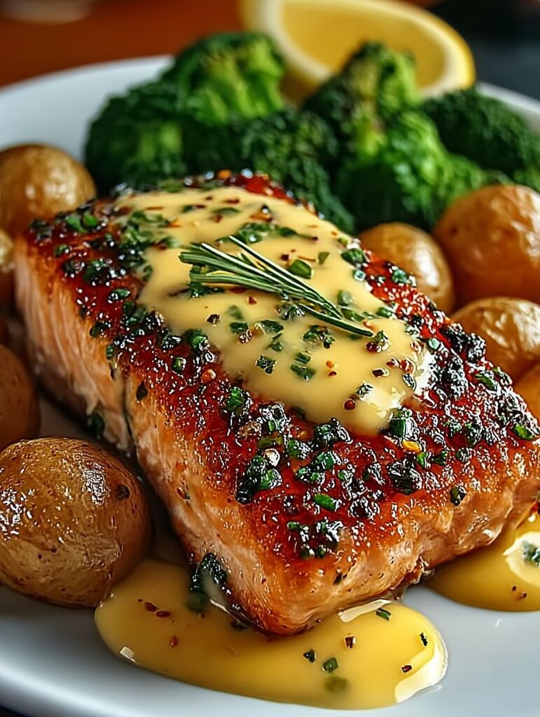 Zitronenbutterlachs: Saftiges Fischrezept in unter 45 Minuten – Einfach & Gesund