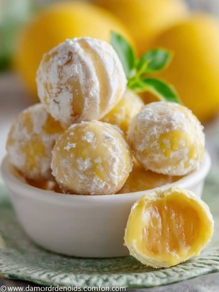 Saftige Zitronen Pralinen: Einfaches Rezept für erfrischende Gaumenfreuden