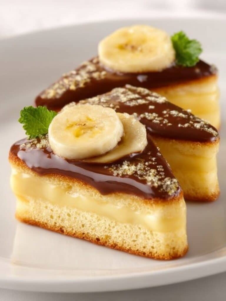 Himmlische Bananenschnitten: Blitzschnell, cremig & vegan – Einfaches Dessert-Rezept
