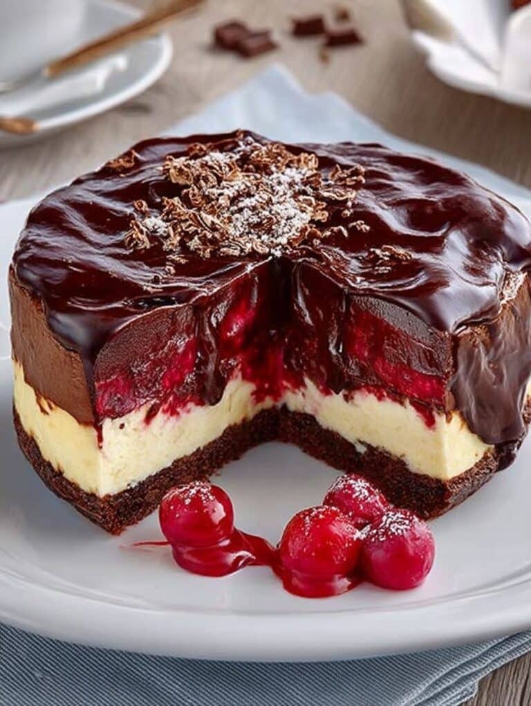 Schwarzwälder Käse-Torte: Cremiges Rezept mit Kirschen & Schokolade