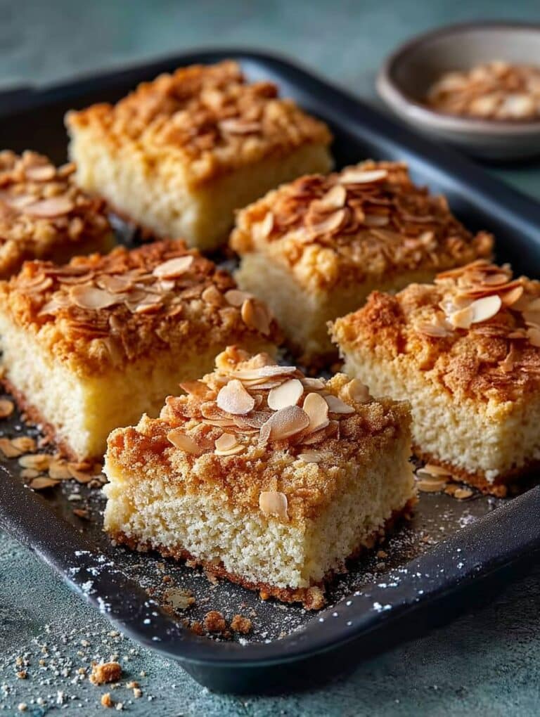 Einfacher Butterkuchen vom Blech mit Mandeln: Das beste Rezept für saftigen Genuss