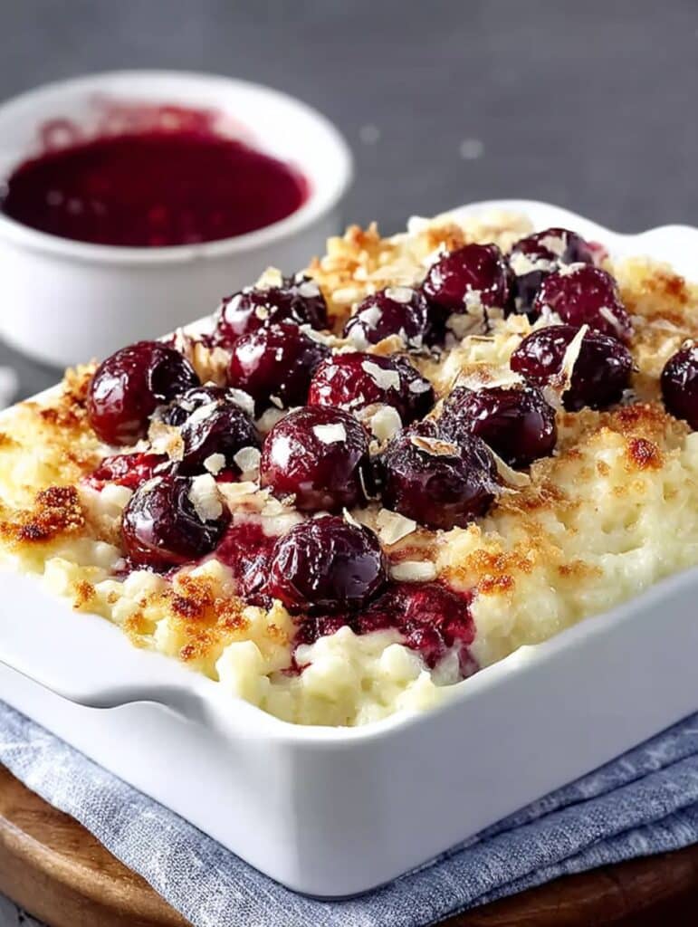 Milchreis-Kirsch-Auflauf: Cremiges Rezept für himmlischen Genuss