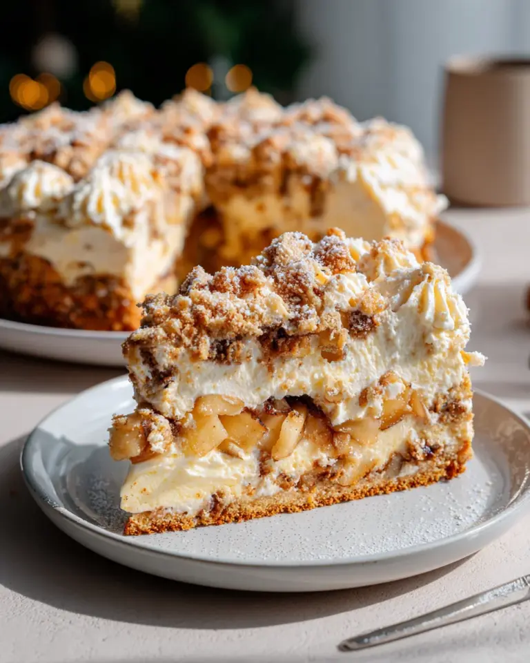 Bratapfel Himmelstorte: Festliche Weihnachtstorte für besondere Anlässe