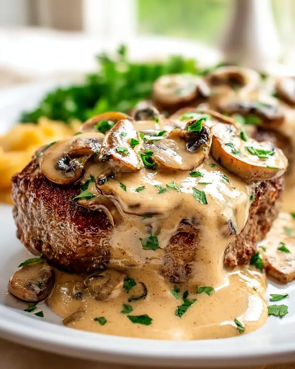 Keto Hacksteak mit Pilzrahmsauce – Lecker & Low-Carb 4 Keto Hacksteak mit Pilzrahmsauce – Lecker & Low-Carb