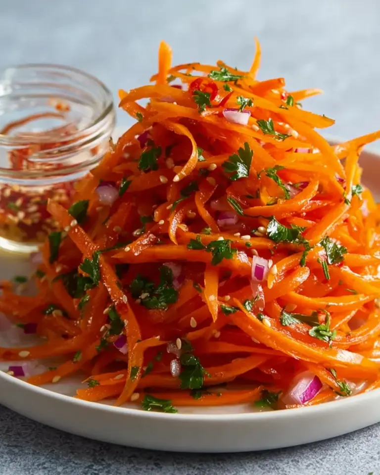 Koreanischer Karottensalat: Rezept für einen frischen Beilagensalat