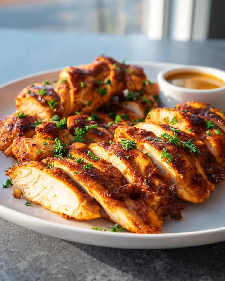 Hähnchenbrust in der Heißluftfritteuse zubereiten: Zart und saftig