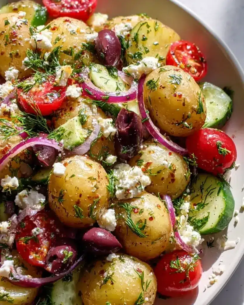Griechischer Kartoffelsalat – Ein Geschmack von Urlaub
