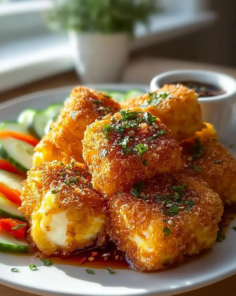 Crispy Feta aus dem Airfryer – Ein Snack zum Verlieben! 4 Crispy Feta aus dem Airfryer – Ein Snack zum Verlieben!