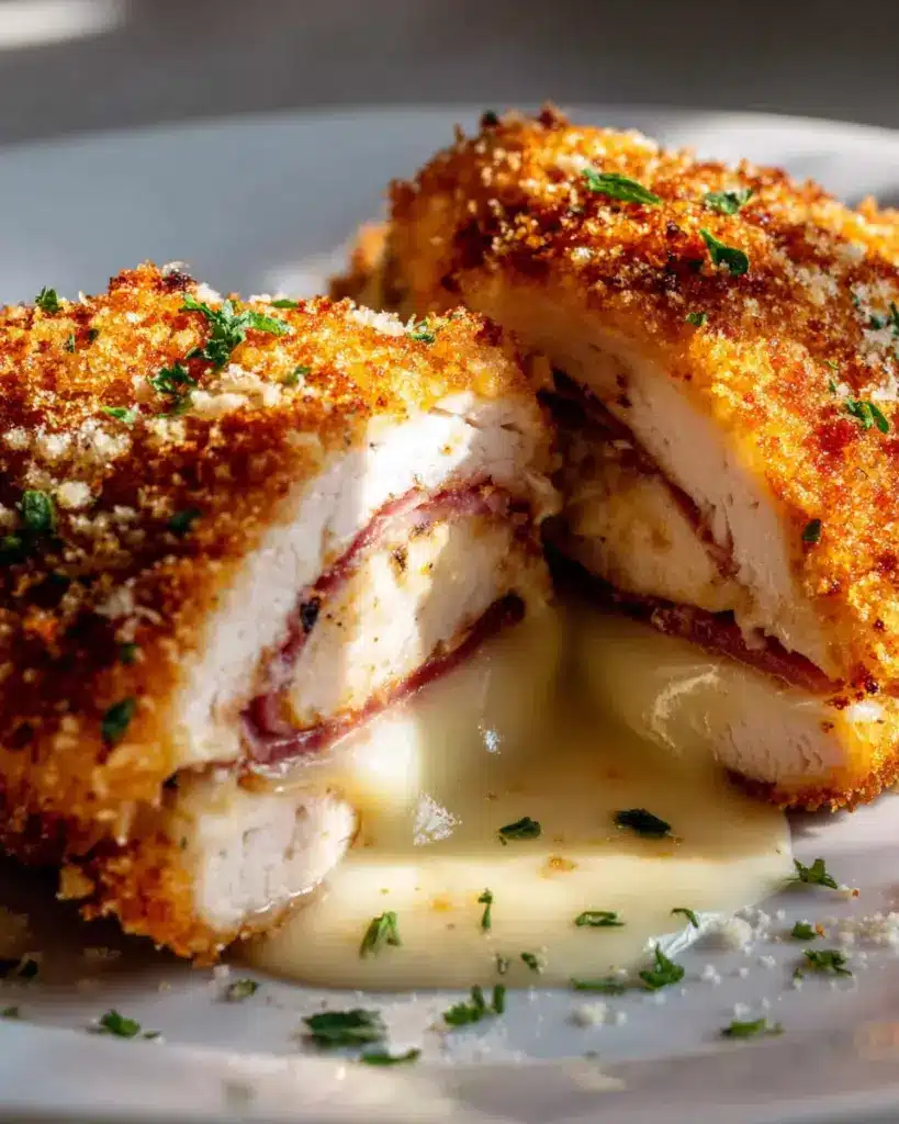 Gordon Ramsays Chicken Cordon Bleu – knusprig und köstlich!