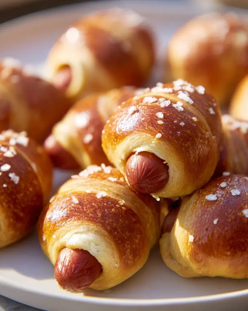 Unwiderstehliche Mini-Brezel-Hotdogs – Der perfekte Snack für zwischendurch!