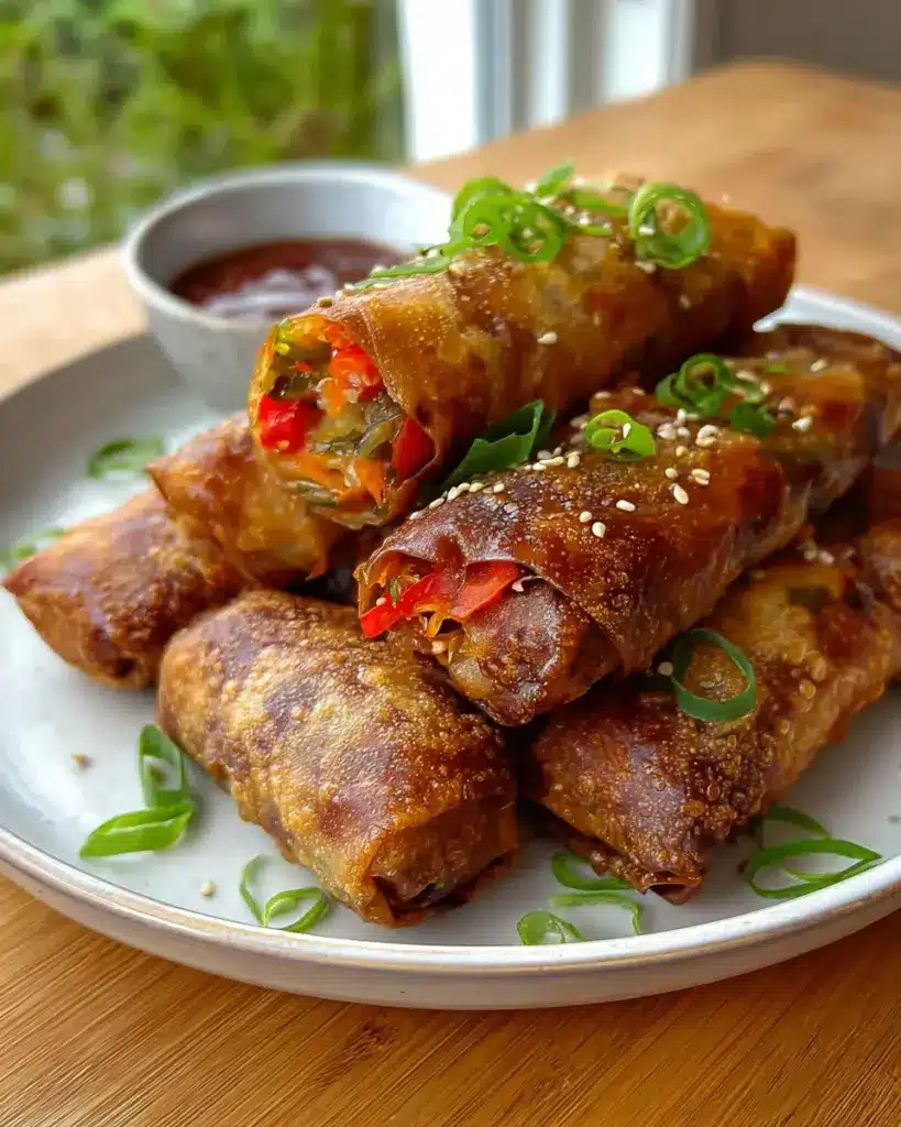 Knusprige Frühlingsrollen Airfryer – schnell und lecker!
