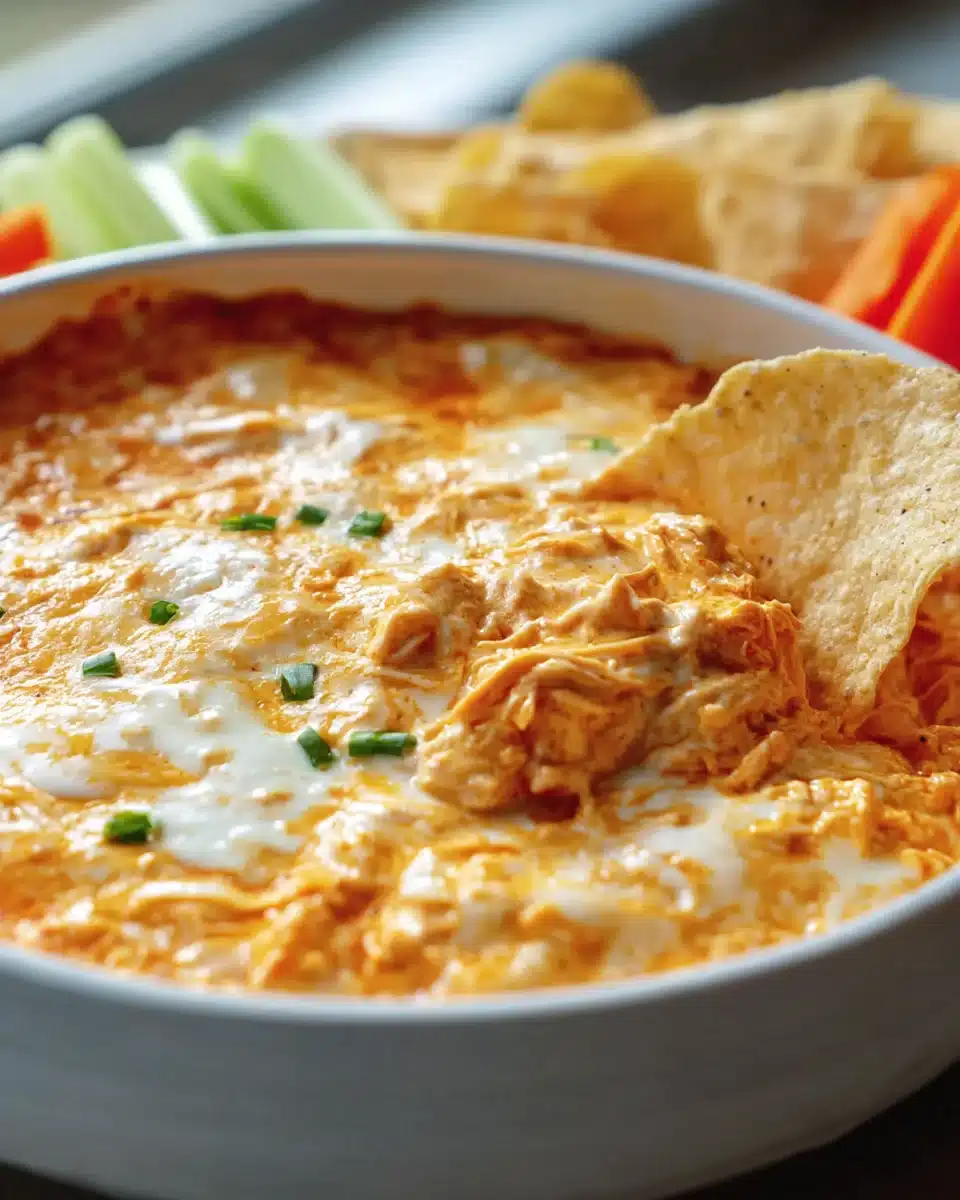 Gesunder Buffalo Chicken Dip aus dem Schongarer – perfekt für Partys! 4 Gesunder Buffalo Chicken Dip aus dem Schongarer – perfekt für Partys!