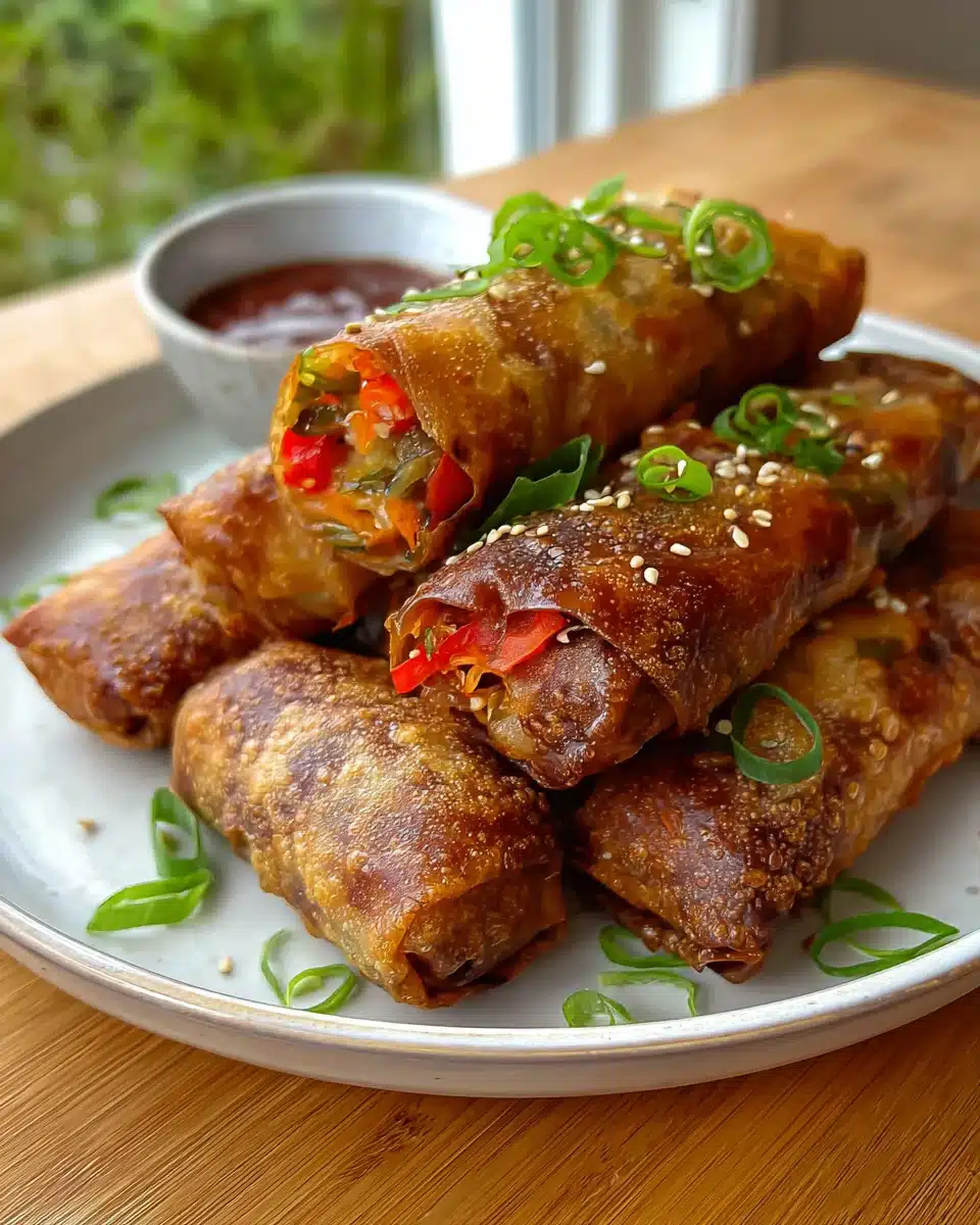 Crispy Frühlingsrollen Airfryer – Knusprig und lecker genießen!