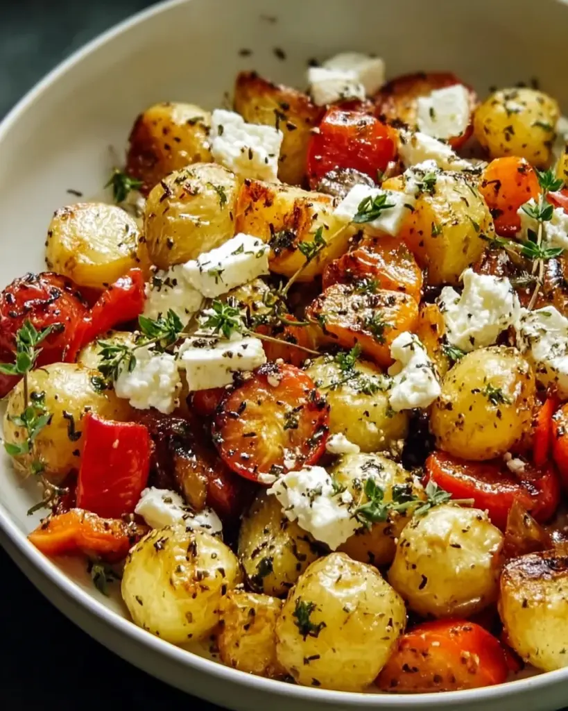 Unglaubliches Feta Kartoffeln Ofengemüse Rezept für Genießer
