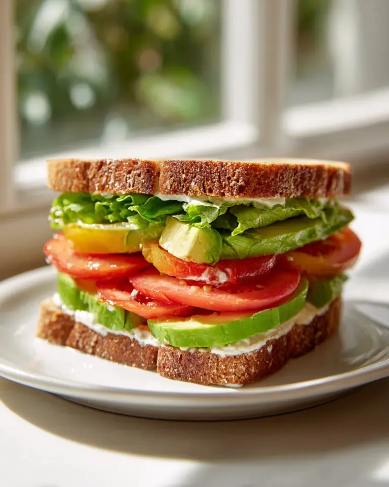 Leckeres Caesar Sandwich: Avocado, Tomaten & perfekter Genuss