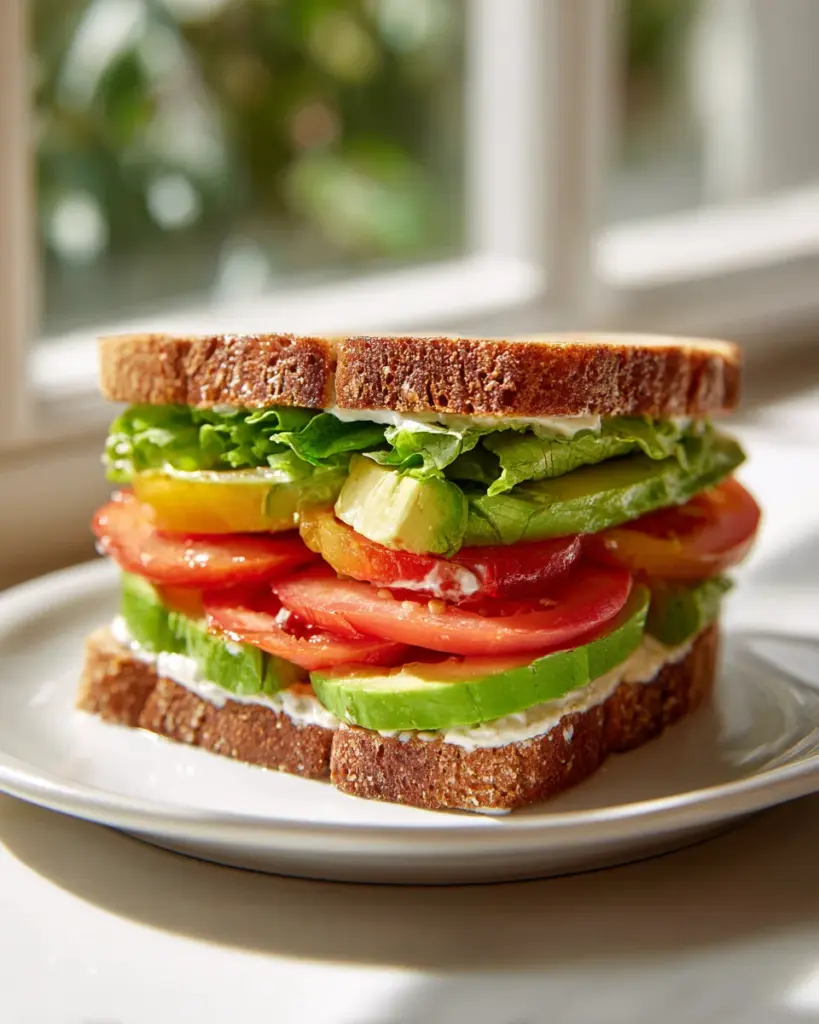 Leckeres Caesar Sandwich: Avocado, Tomaten & perfekter Genuss