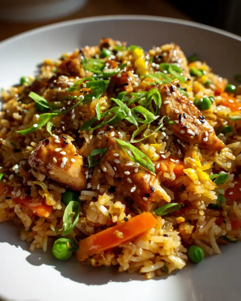 Teriyaki Chicken Fried Rice: Schnelles, aromatisches Familiengericht