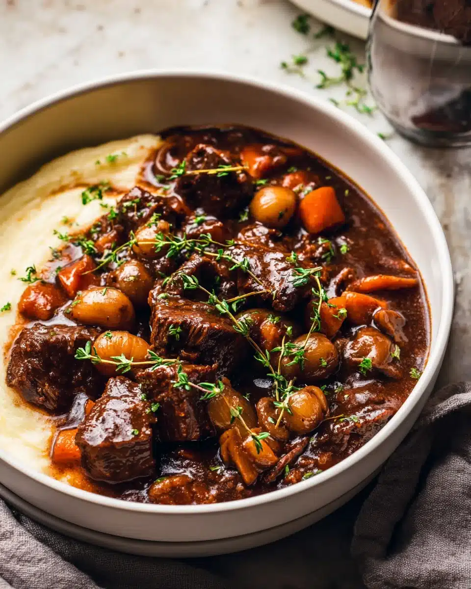 Klassisches Beef Bourguignon: Herzhaftes Rezept für Genießer 4 Klassisches Beef Bourguignon: Herzhaftes Rezept für Genießer