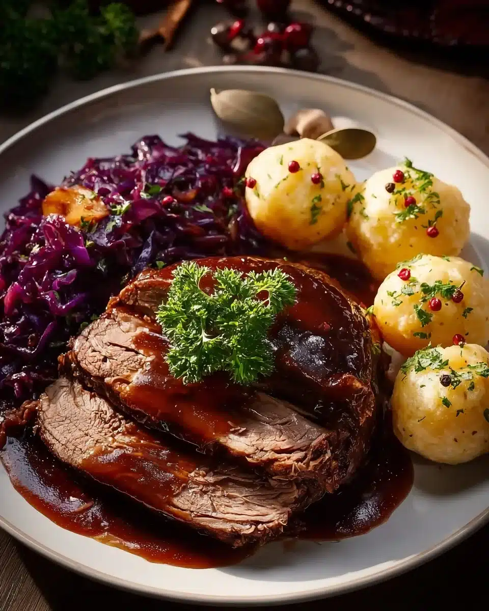 Festlicher Weihnachtsbraten mit Rotwein-Zwiebelsauce genießen 4 Festlicher Weihnachtsbraten mit Rotwein-Zwiebelsauce genießen