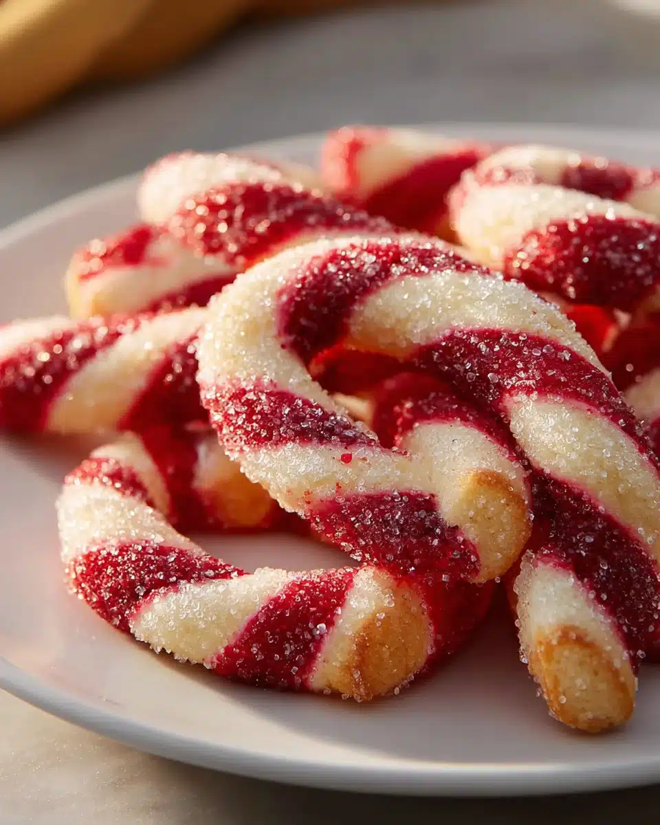 Festliche Zuckerstangen Kekse: Unwiderstehlich zarte Leckerei! 4 Festliche Zuckerstangen Kekse: Unwiderstehlich zarte Leckerei!