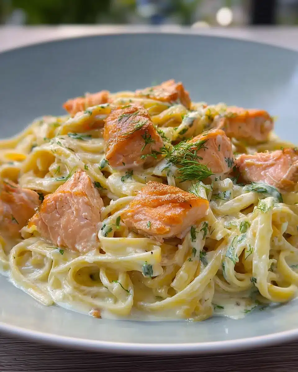 Pasta mit Lachs und Sahnesauce – Schnelles Rezept für Feinschmecker