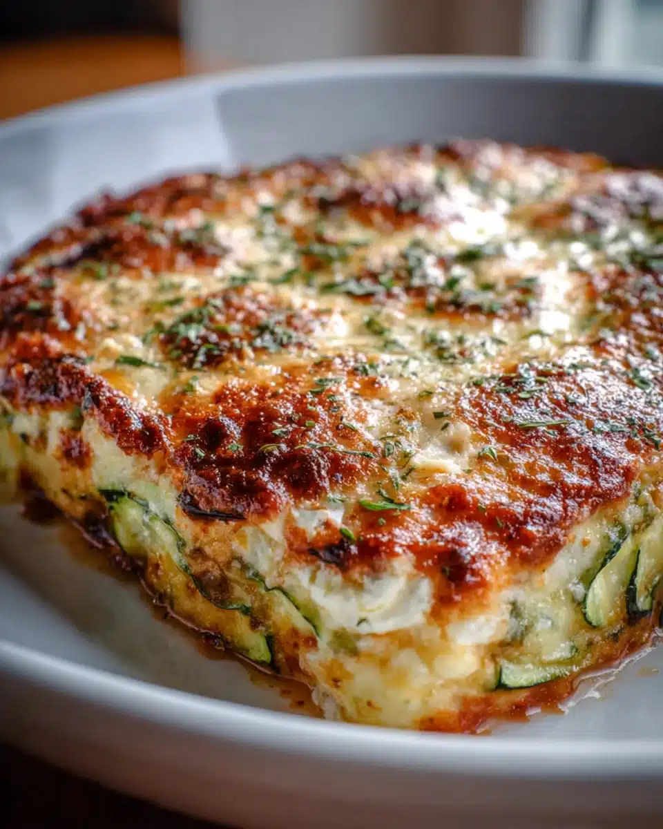 Zucchini Cottage Cheese Bake: Leckeres Rezept für Genuss!