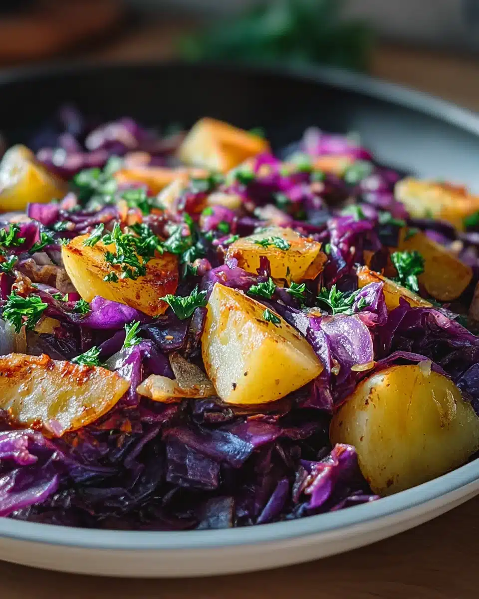Rotkohl Pfanne mit Kartoffeln: Dein schnelles Lieblingsrezept 4 Rotkohl Pfanne mit Kartoffeln: Dein schnelles Lieblingsrezept