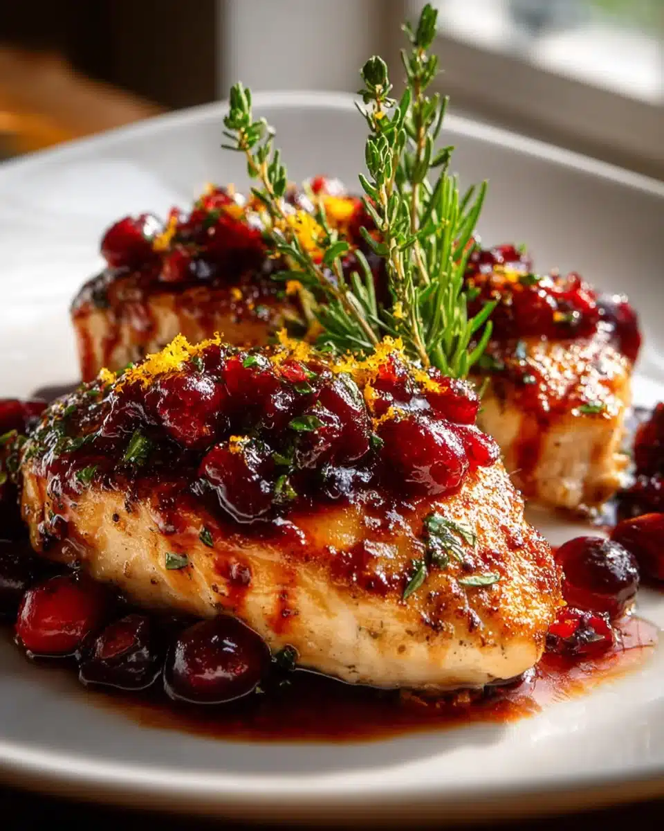 Hähnchenbrust Weihnachtlich – Das perfekte Festtagsessen!