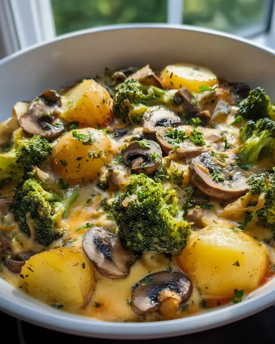 Brokkoli Kartoffel Pfanne mit Pilzen: Einfach & Lecker!