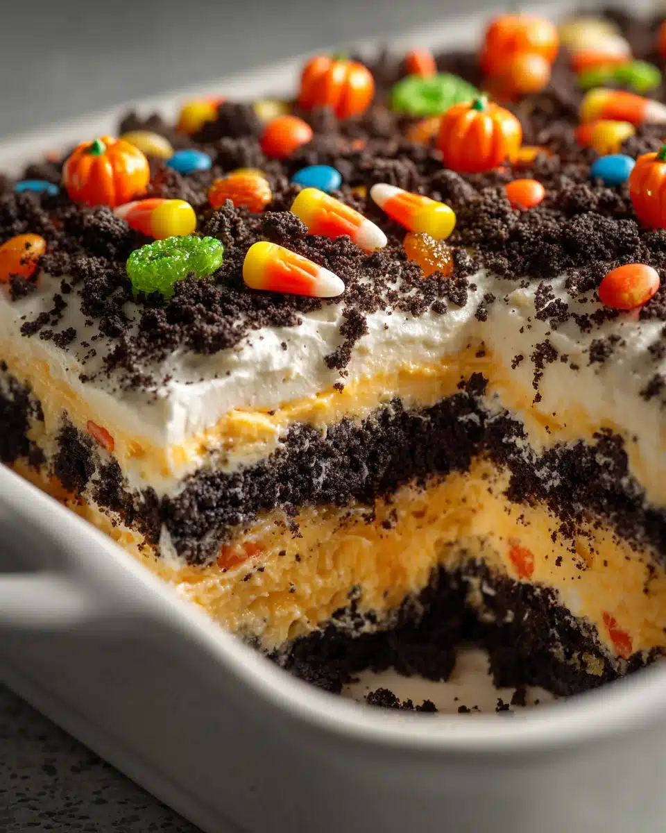 Halloween Oreo Dirt Cake: Der ultimative Grusel-Genuss! 4 Halloween Oreo Dirt Cake: Der ultimative Grusel-Genuss!
