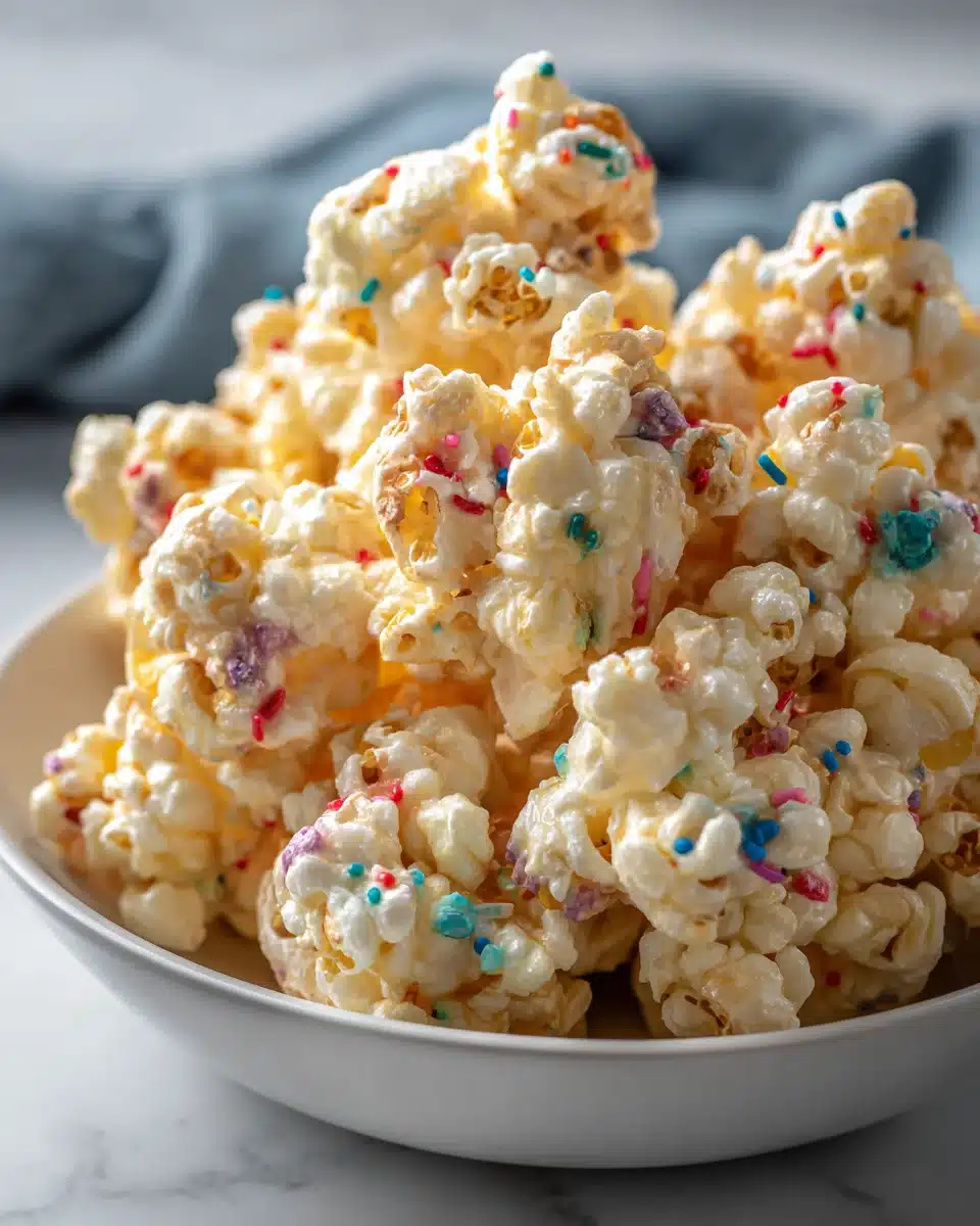 Knusprige Puff Marshmallow Popcorn Clusters – So lecker! 4 Knusprige Puff Marshmallow Popcorn Clusters – So lecker!