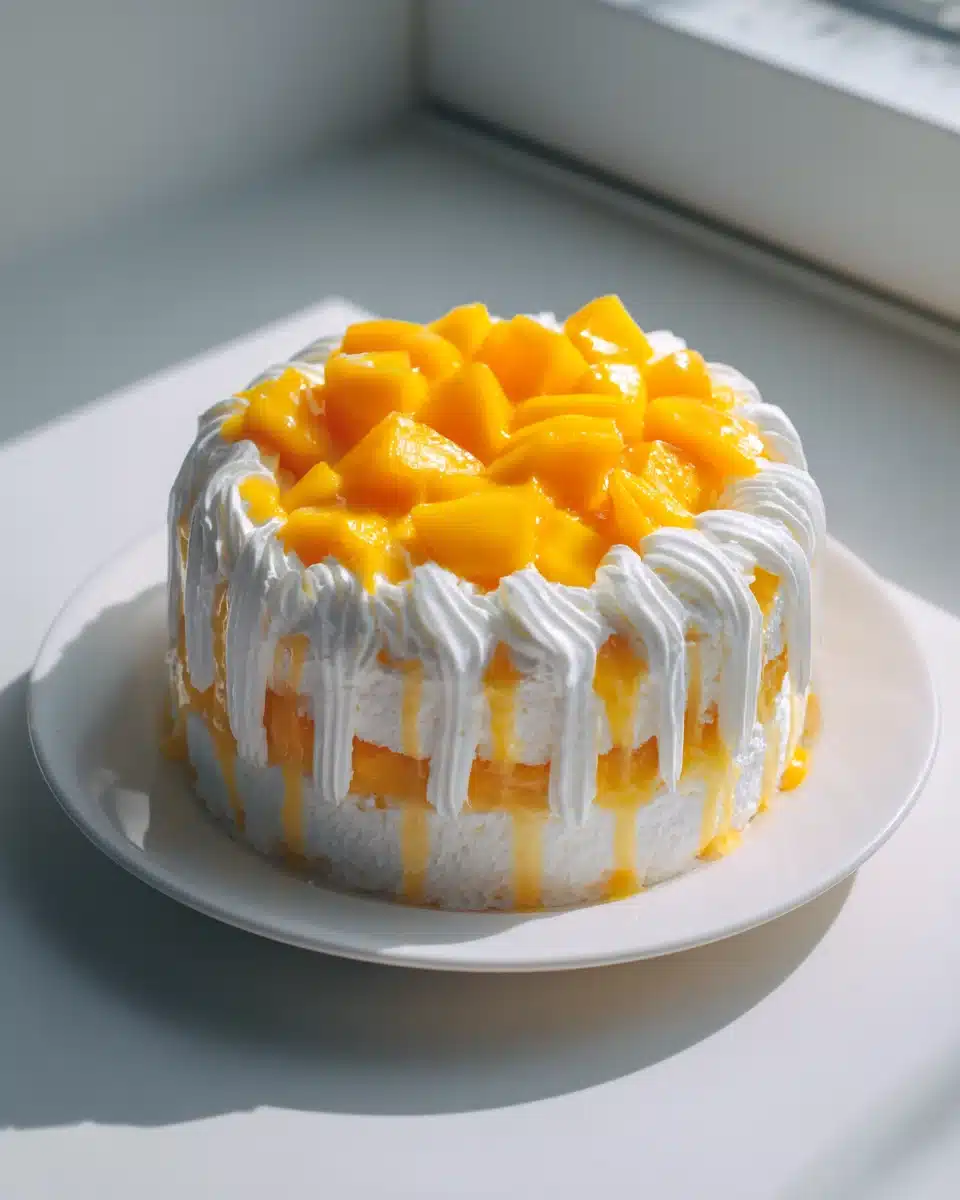 Saftiger Mango Kuchen: Einfaches Rezept für Sommergenuss!
